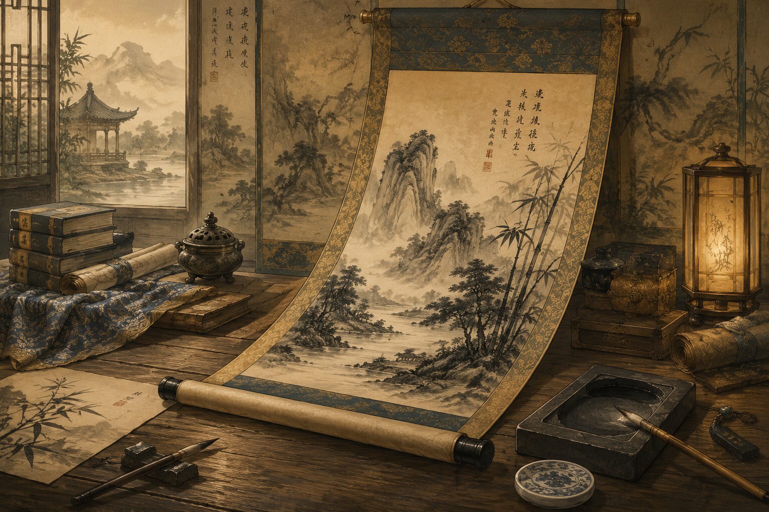 掛け軸の人物画の歴史と表現技法｜時代ごとの特徴を解説