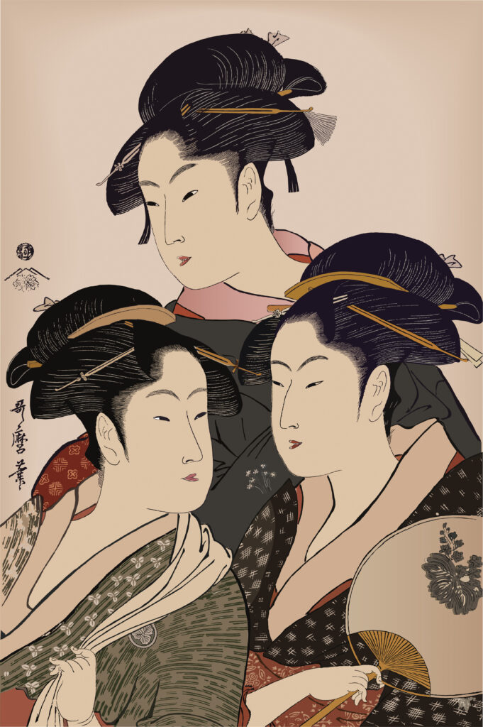 浮世絵の美人画。浮世絵の基本知識から鑑賞ポイント。