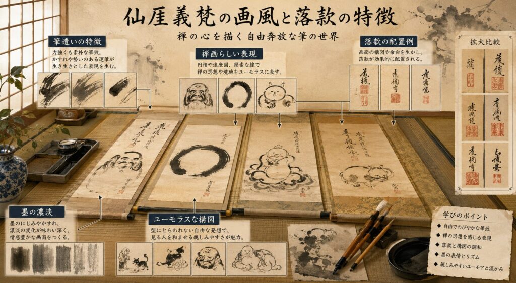 仙厓義梵とは？掛け軸の価値と買取で失敗しないための基本ガイド
