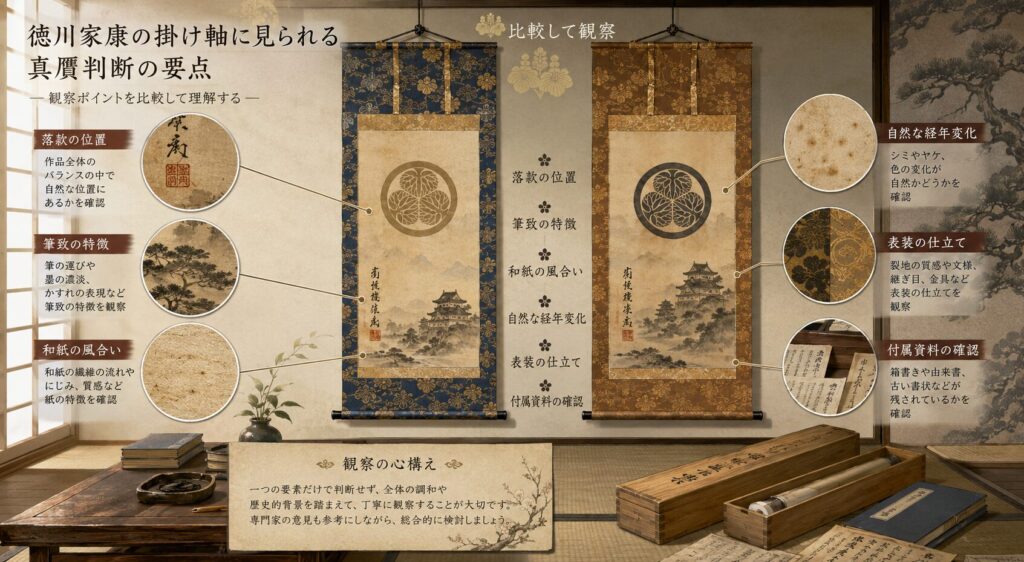 徳川家康掛け軸 徳川家康の掛け軸買取ガイド：真贋の見分け方から適正相場まで完全解説