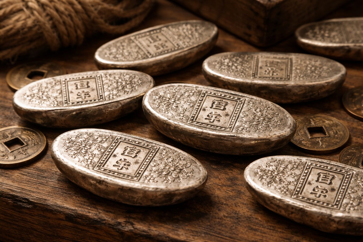 丁銀・銀塊の価値とは？貨幣としての評価と現代価格